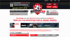 Desktop Screenshot of manolo1x3.com